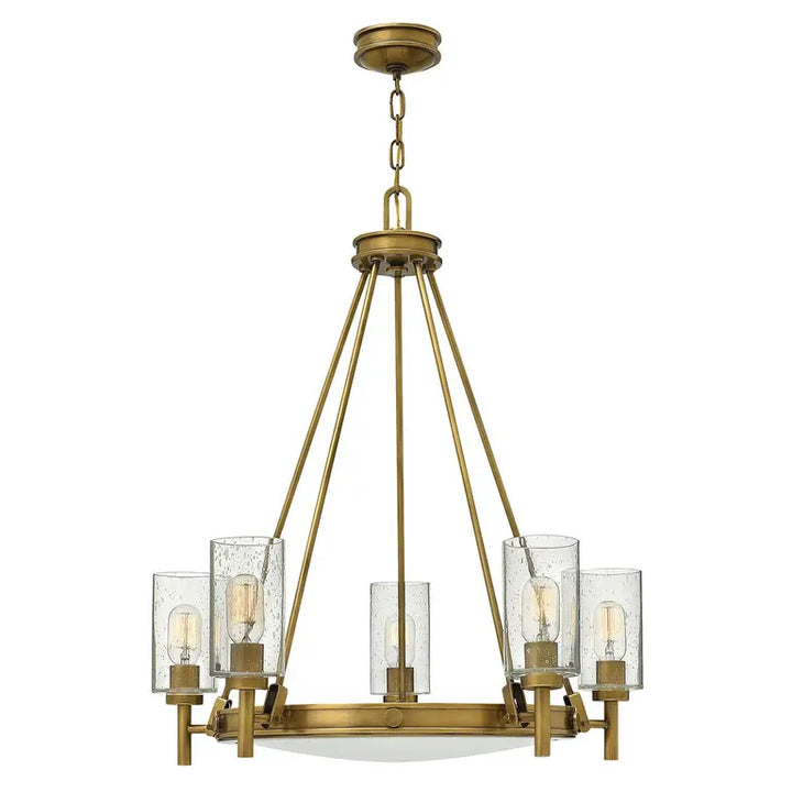Hinkley · Elstead Lustre Collier 5 lumières · Laiton HK-COLLIER5