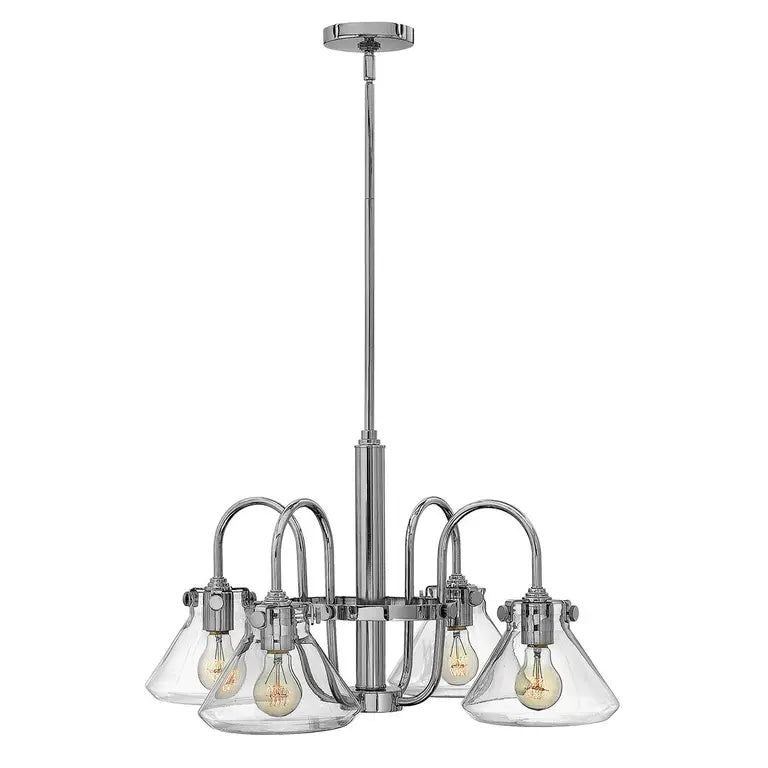 Hinkley · Elstead Lustre Congress 4 lumières · Chrome HK-CONGRESS4-A-CM – Lustres