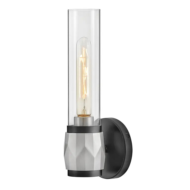 Hinkley · Elstead Applique Ellison · Noir nickel brossé HK-ELLISON1-BK-BN – Appliques murales