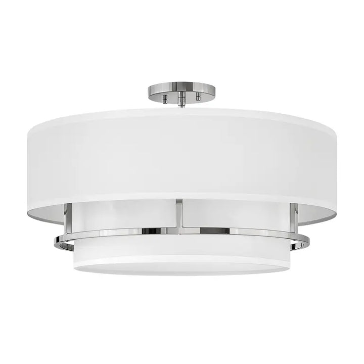 Hinkley · Elstead Suspension Graham 4 lumières · Nickel poli HK-GRAHAM-L-PN