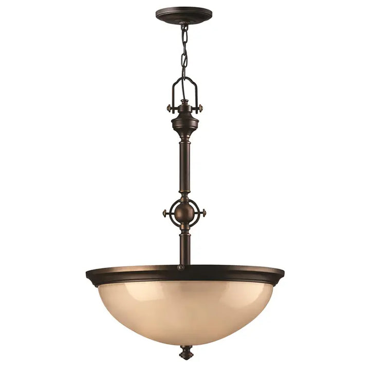 Hinkley · Elstead Suspension Mayflower 3 lumières HK-MAYFLOWER-P-C