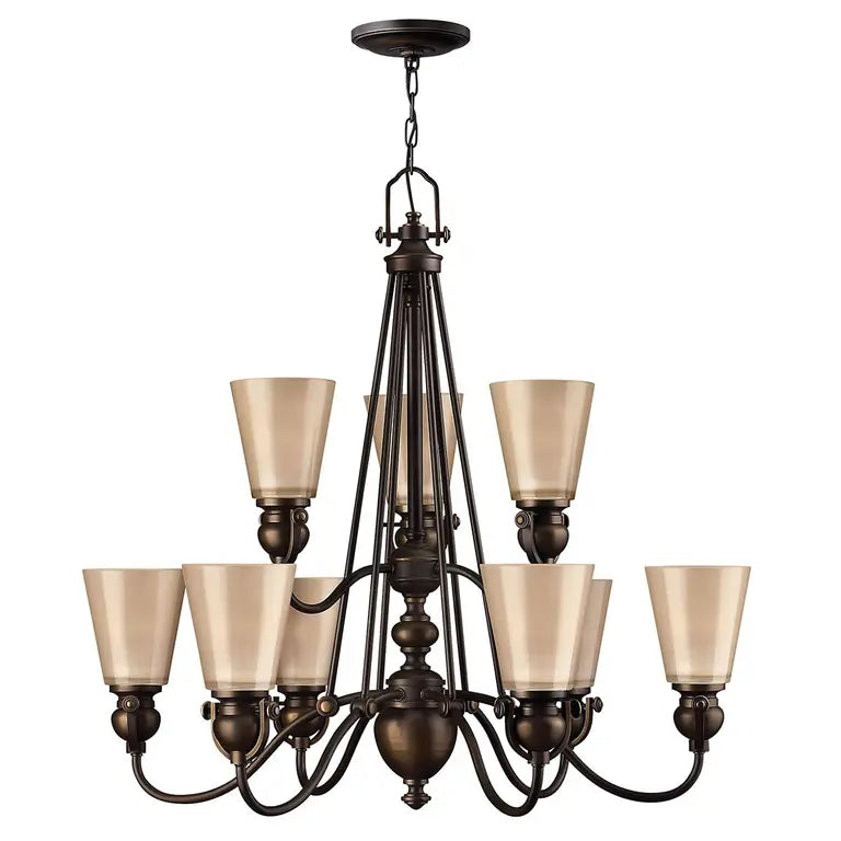 Hinkley · Elstead Lustre Mayflower 9 lumières HK-MAYFLOWER9 – Lustres