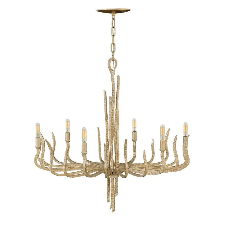 Hinkley · Elstead Lustre Spyre 6 lumières · Or HK-SPYRE6C-CPG