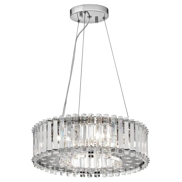 Kichler · Elstead Suspension de salle de bain Crystal Skye 6 lumières KL-CRYSTAL-SKYE-P-A – Salle de bain