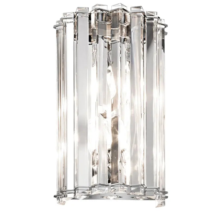 Kichler · Elstead Applique de salle de bain Crystal Skye 2 lumières KL-CRYSTAL-SKYE2 – Salle de bain