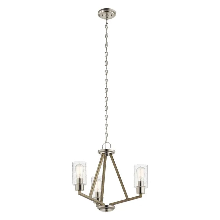 Kichler · Elstead Lustre Deryn 3 lumières · Gris vieilli vieilli KL-DERYN3-DAG