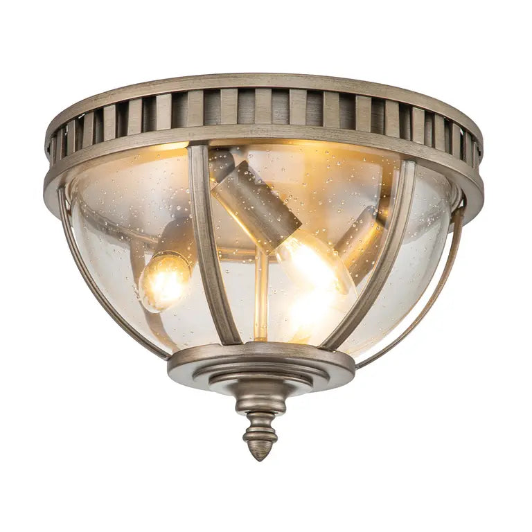 Kichler · Elstead Plafonnier Halleron 3 lumières · Bronze bruni KL-HALLERON-F-BU – Plafonniers