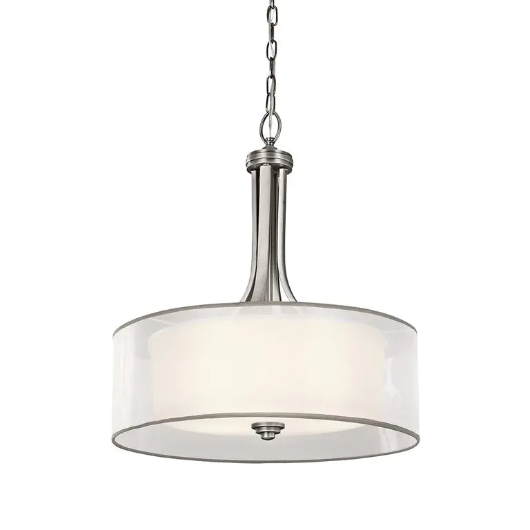 Kichler · Elstead Suspension Lacey 4 lumières · Étain vieilli KL-LACEY-P-L-AP – Suspensions
