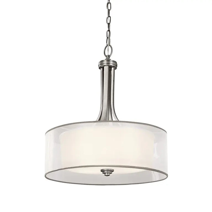 Kichler · Elstead Suspension Lacey 4 lumières · Étain vieilli KL-LACEY-P-L-AP