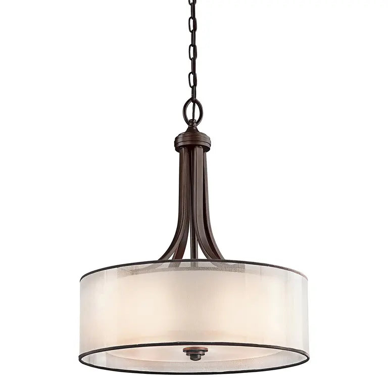 Kichler · Elstead Suspension Lacey 4 lumières · Bronze KL-LACEY-P-L-MB – Suspensions