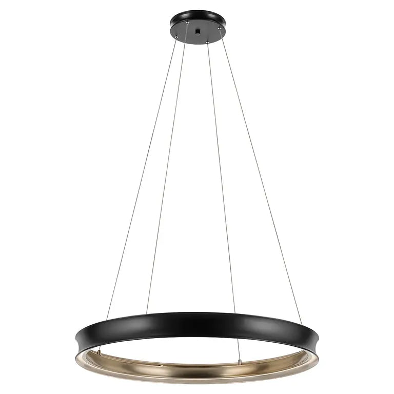 Kichler · Elstead Suspension Larousse · Noir · Bronze · Ø 100.3 cm KL-LAROUSSE-LED-L-BKB – Suspensions
