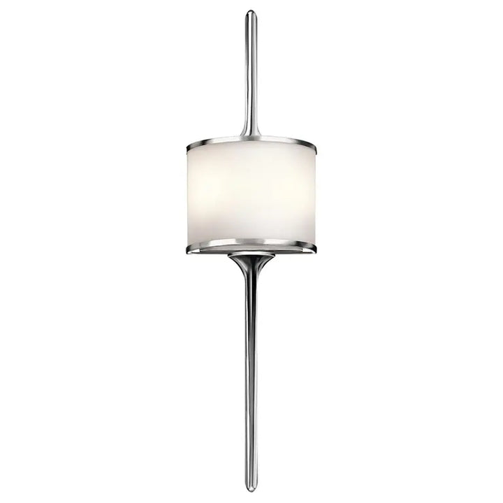 Kichler · Elstead Applique de salle de bain Mona 2 lumières · Chrome poli · H 76.2 cm KL-MONA-L-PC