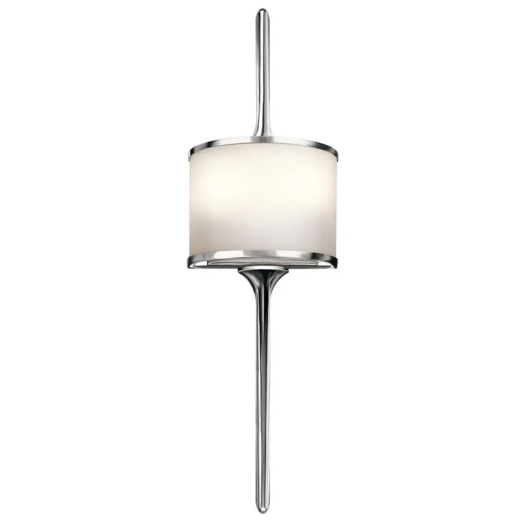 Kichler · Elstead Applique de salle de bain Mona 2 lumières · Chrome poli · H 55.9 cm KL-MONA-S-PC – Salle de bain