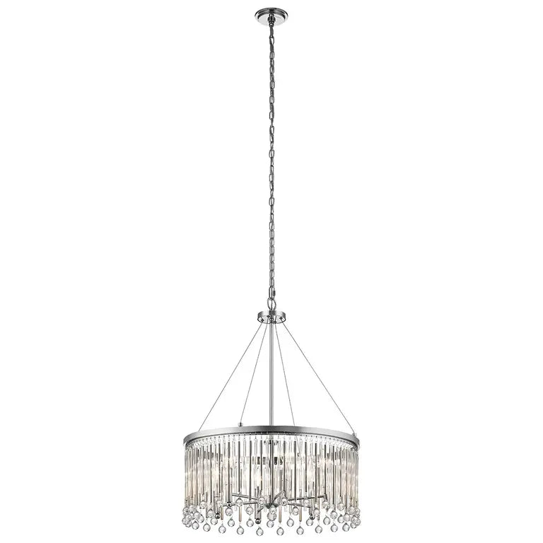 Kichler · Elstead Suspension Piper 6 lumières KL-PIPER-6P-PC – Suspensions