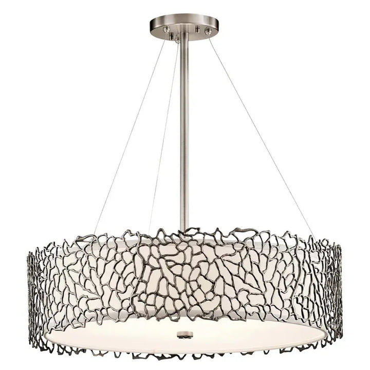 Kichler · Elstead Suspension Silver Coral 4 lumières KL-SILVER-CORAL-P-B