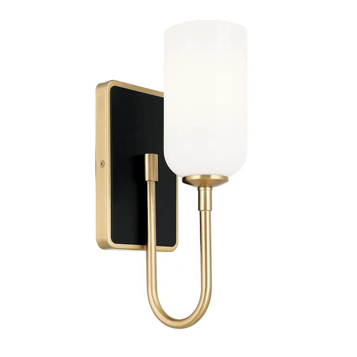 Kichler · Elstead Applique de salle de bain Solia · Bronze · Noir KL-SOLIA-1W-CPZB