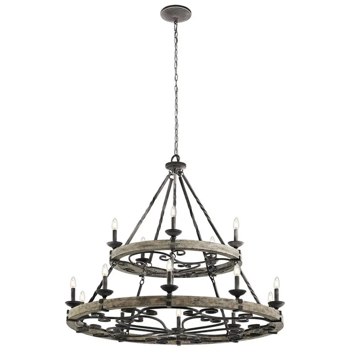 Kichler · Elstead Lustre Taulbee 15 lumières KL-TAULBEE15