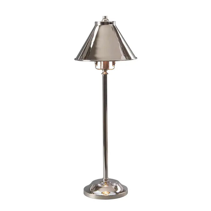 Elstead Lighting Lampe à poser Provence · Nickel poli · H 59 cm PV-SL-PN