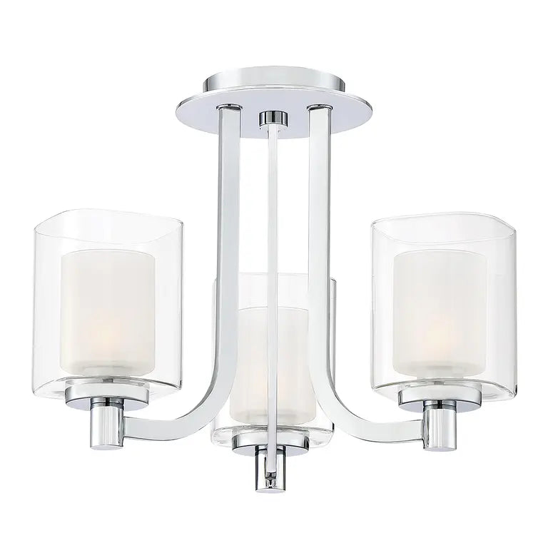 Plafonnier de salle de bain Kolt 3 lumières