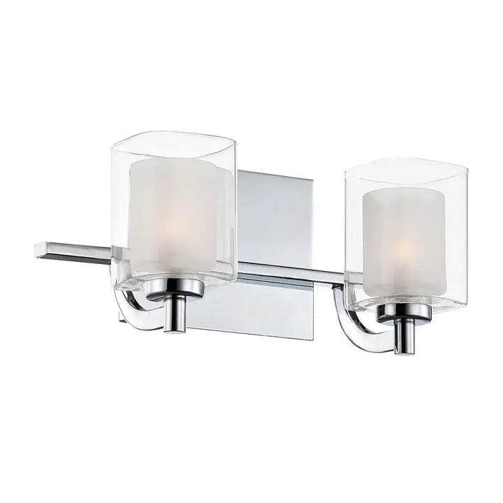 Quoizel · Elstead Applique de salle de bain Kolt 2 lumières QZ-KOLT2-PC-BATH