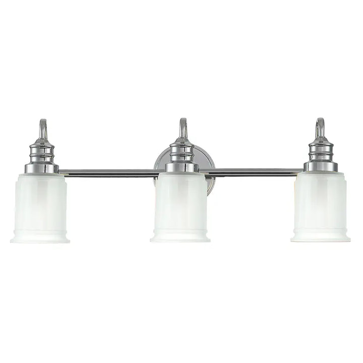 Quoizel · Elstead Applique de salle de bain Swell 3 lumières · Chrome poli QZ-SWELL3-PC-BATH