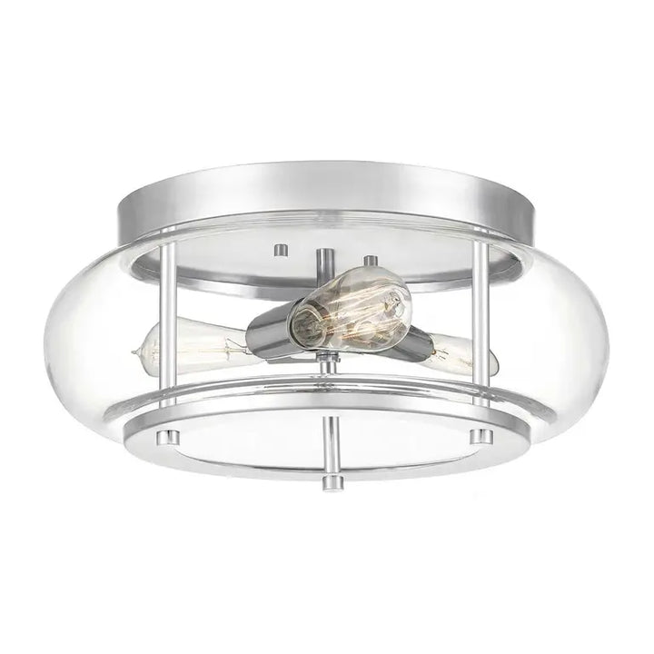 Quoizel · Elstead Plafonnier de salle de bain Trilogy 3 lumières QZ-TRILOGY-F-M-BATH