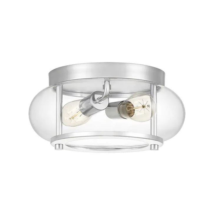 Quoizel · Elstead Plafonnier de salle de bain Trilogy 2 lumières QZ-TRILOGY-F-S-BATH