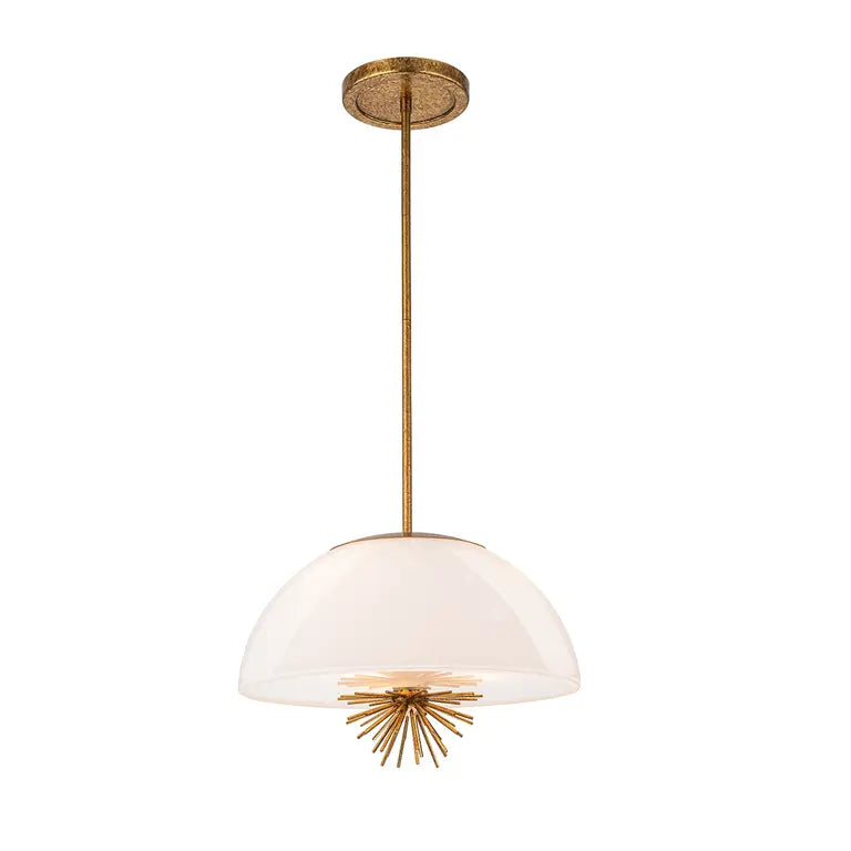 Elstead Lighting Suspension Staring 3 lumières STARING-3P-DG-OPAL – Suspensions