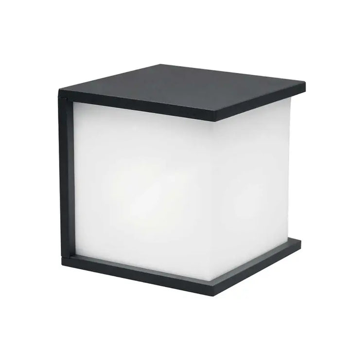 Elstead Lighting Applique Torsten · Graphite · H 16.5 cm TORSTEN-SQ