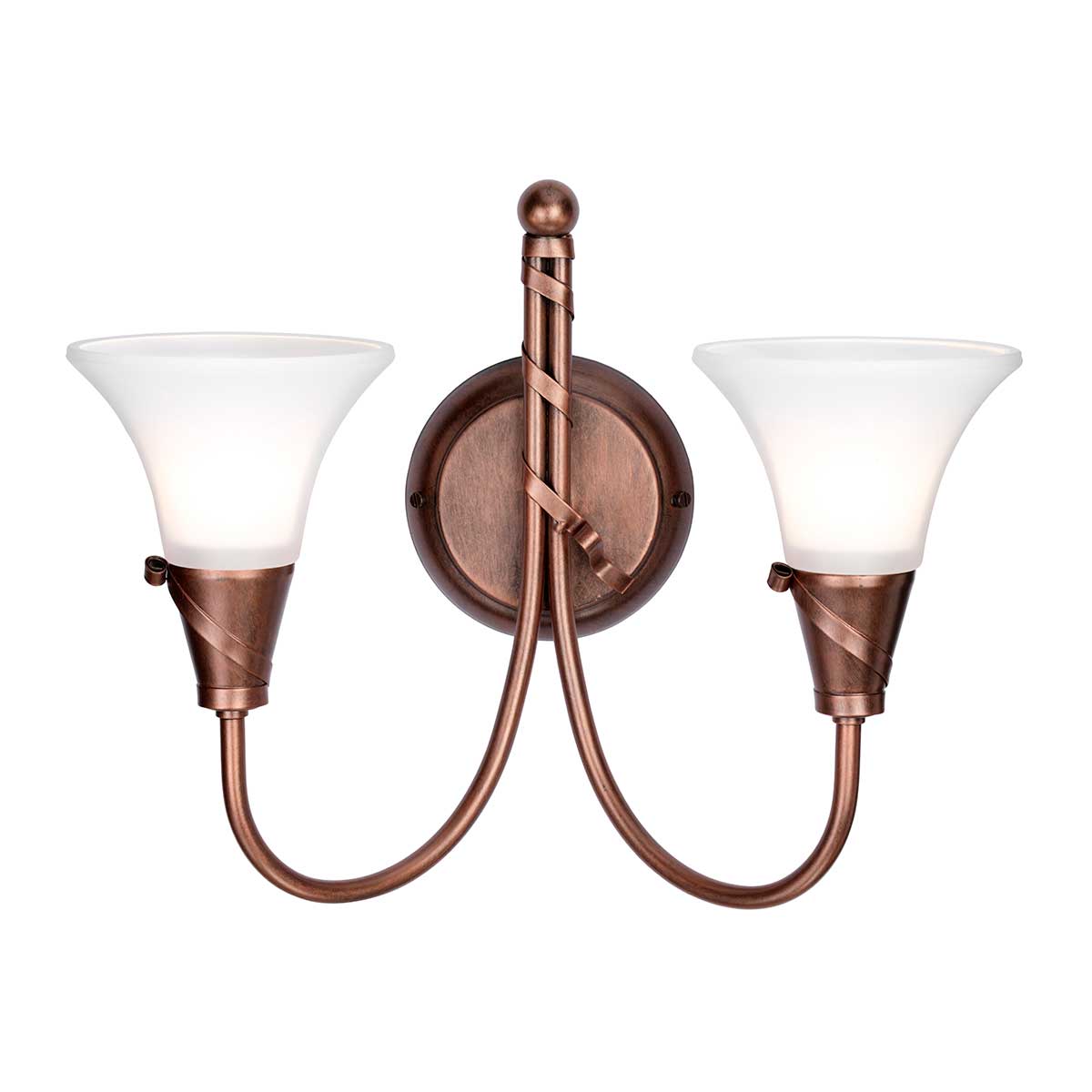Elstead Lighting Applique Emily 2 lumières EM2-COPPER – Appliques murales