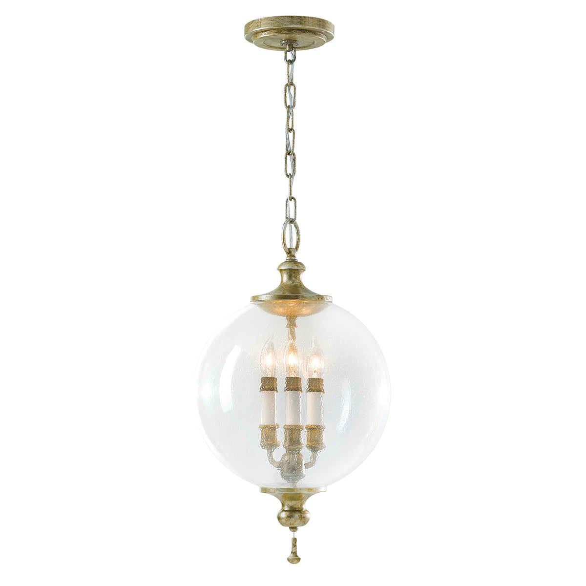 Elstead Lighting Suspension Argento 3 lumières FE-ARGENTO-P – Suspensions