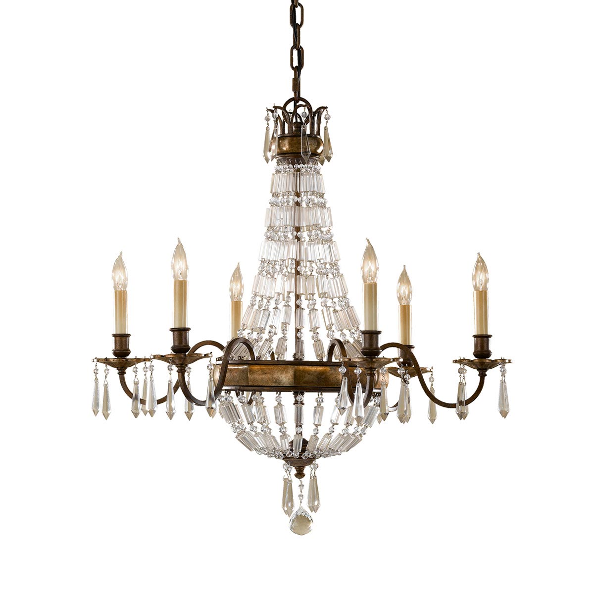 Elstead Lighting Lustre Bellini 6 lumières FE-BELLINI6 – Lustres