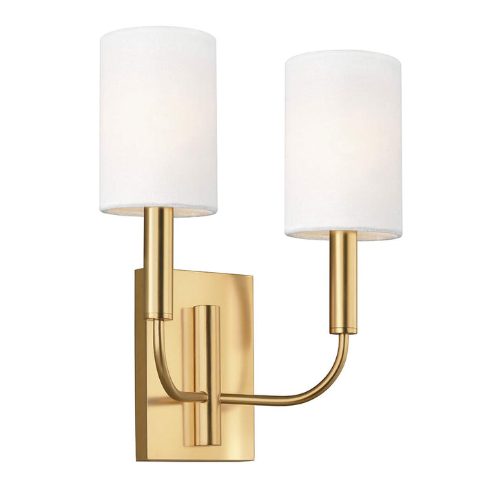 Elstead Lighting Applique Brianna 2 lumières · Laiton bruni FE-BRIANNA2-BB