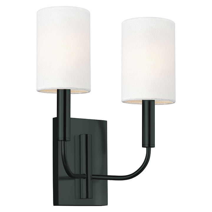 Elstead Lighting Applique Brianna 2 lumières · Noir FE-BRIANNA2-BK