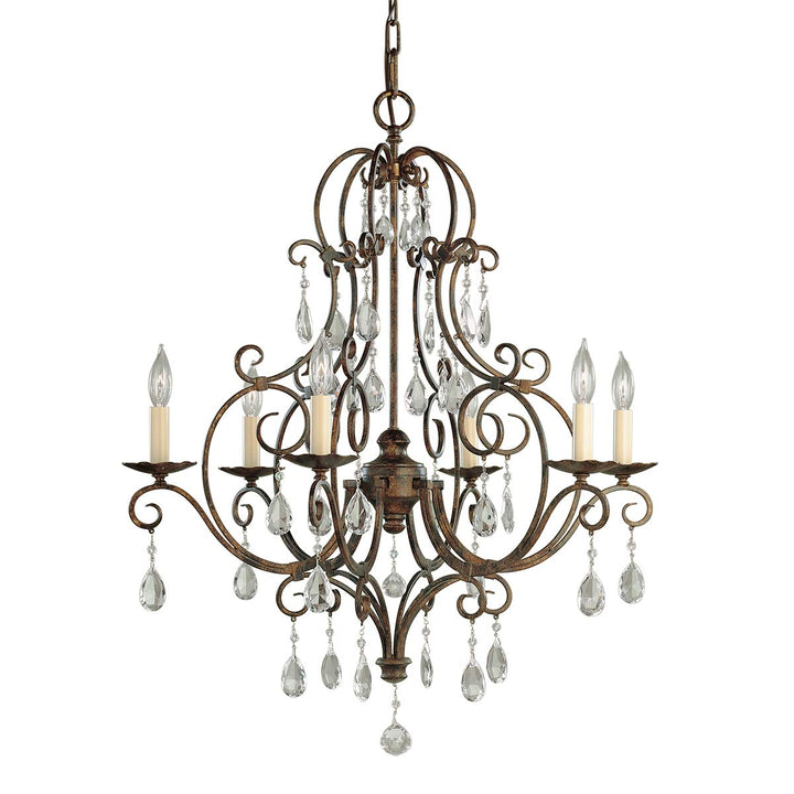 Elstead Lighting Lustre Chateau 6 lumières FE-CHATEAU6