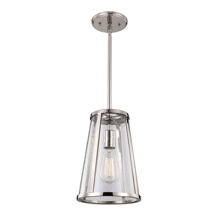 Elstead Lighting Suspension Harrow · Nickel poli · Ø 20.3 cm FE-HARROW-P-S