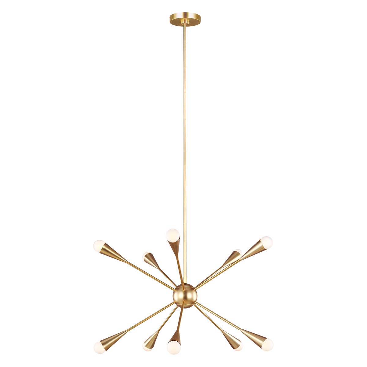 Elstead Lighting Lustre Jax 10 lumières · Laiton bruni FE-JAX10-BB – Lustres