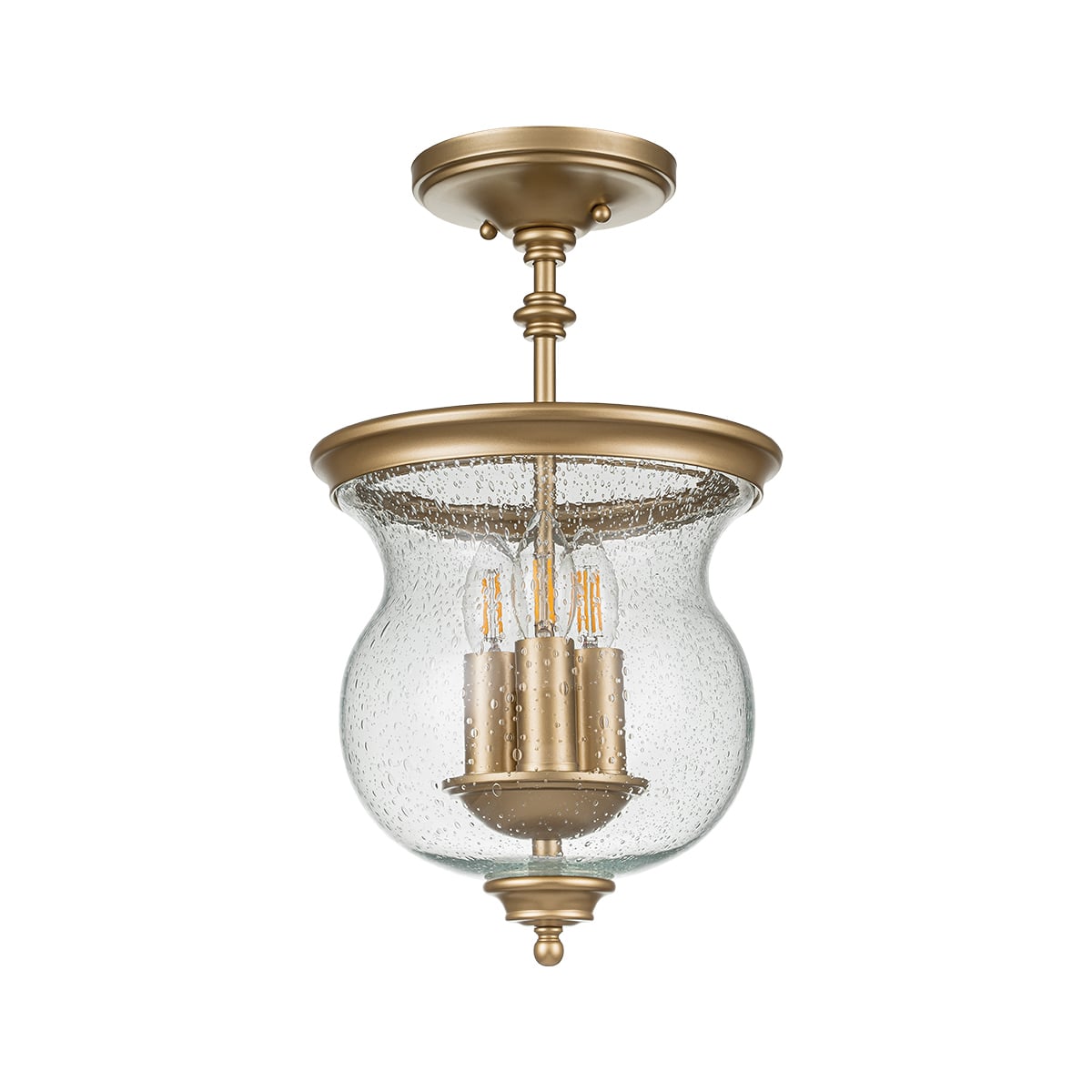 Elstead Lighting Plafonnier Pickering Lane 3 lumières FE-PICKERING-LANE-SF-PNBR – Plafonniers