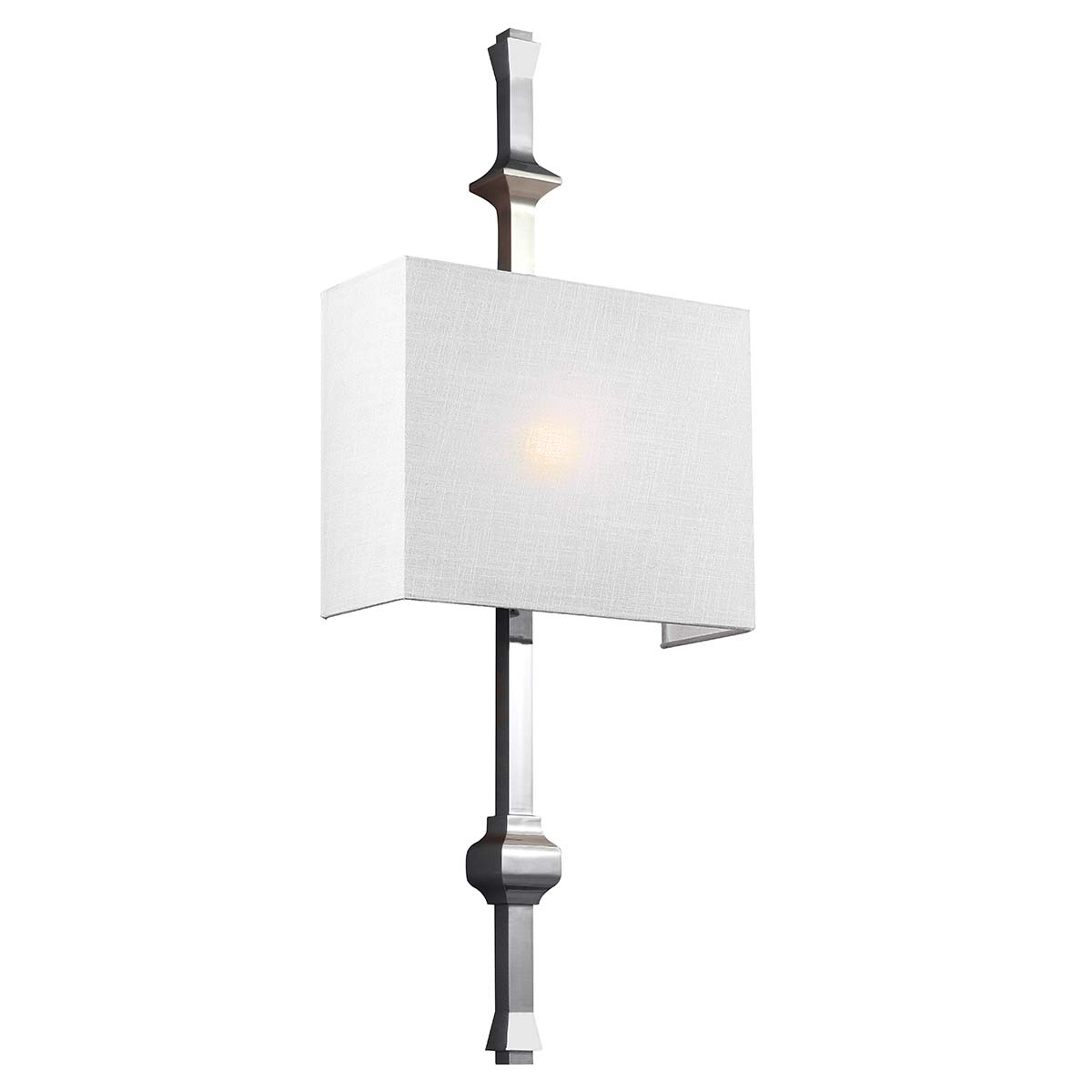 Elstead Lighting Applique Teva · Nickel poli FE-TEVA1-PN – Appliques murales