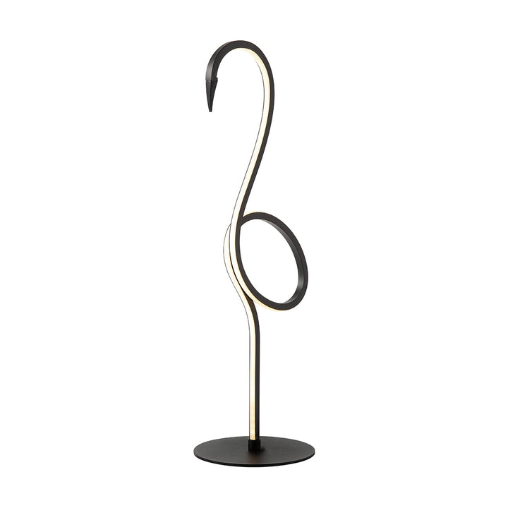 Elstead Lighting Lampe à poser Flamingo · Noir FLAMINGO-TL-BLK