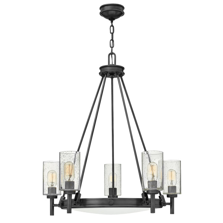 Hinkley · Elstead Lustre Collier 5 lumières · Noir HK-COLLIER5-BX