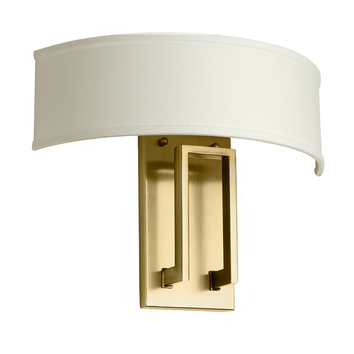 Hinkley · Elstead Applique Hampton 2 lumières · Laiton brossé HK-HAMPTON2-BB