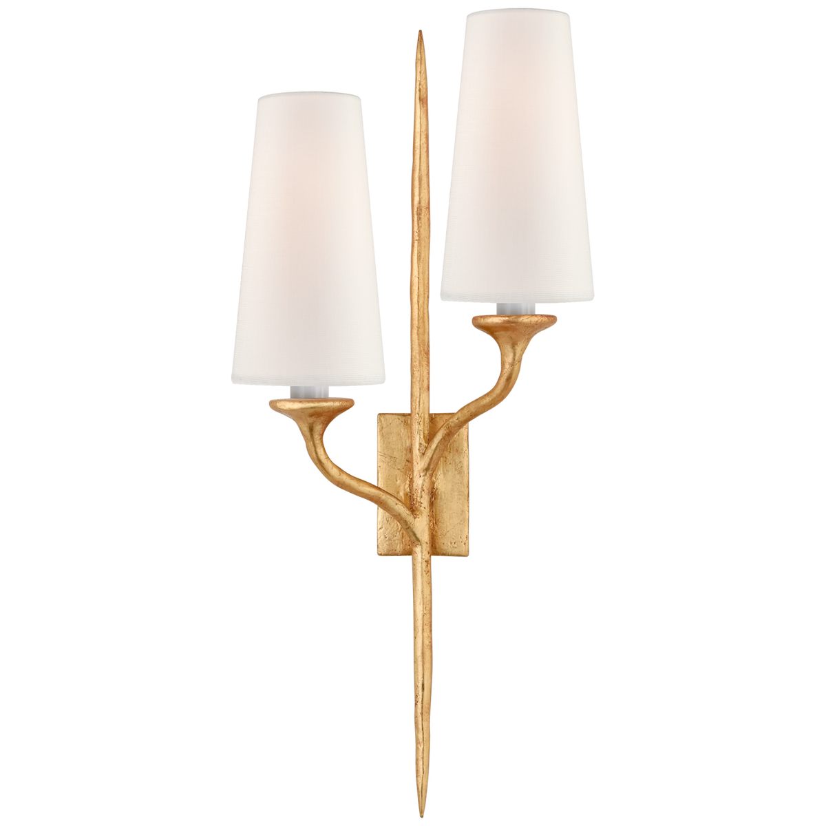 Visual Comfort Iberia 2 lumières Right JN2077AGLL – Appliques murales