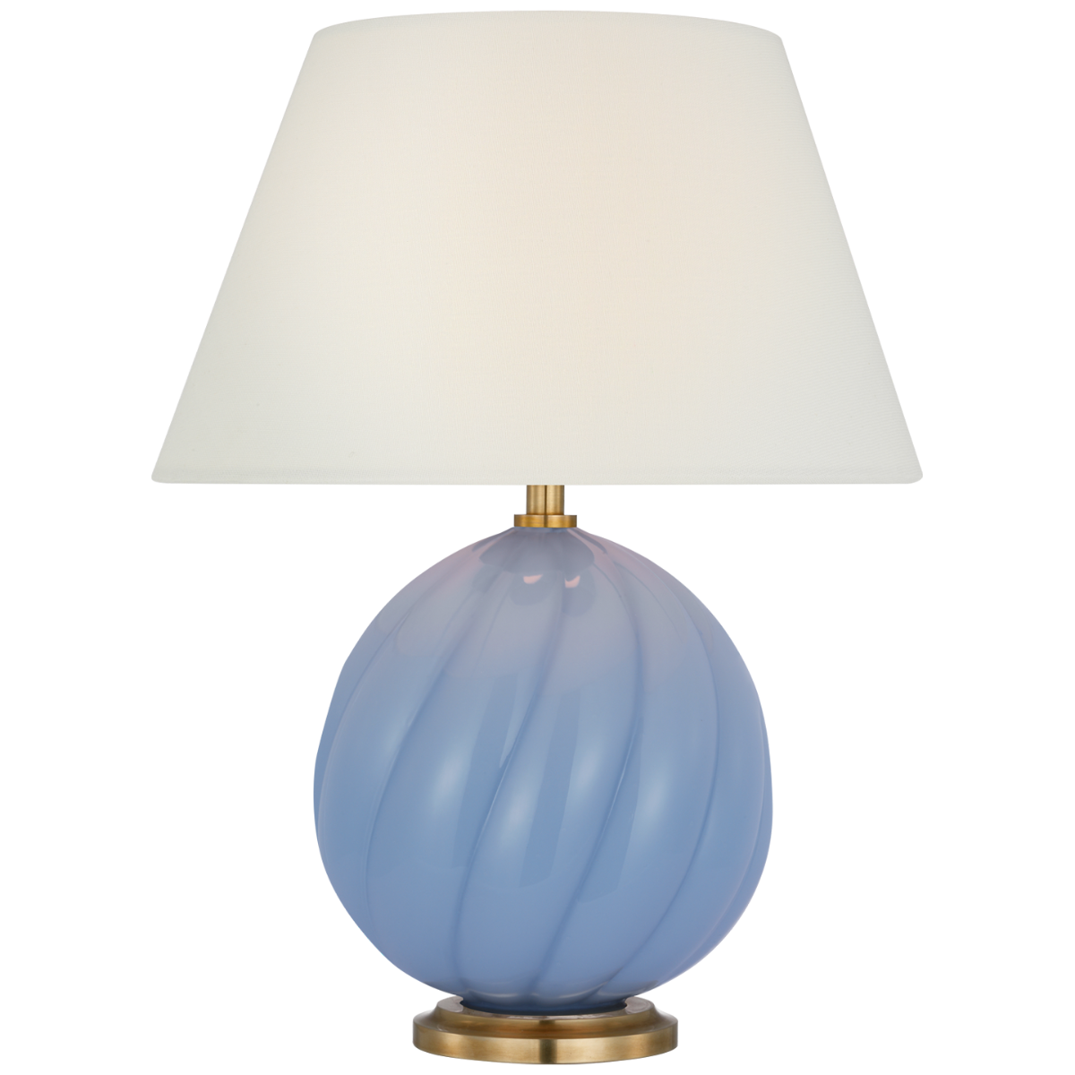 Visual Comfort Talia 33 cm Accent JN3109BLULCL – Lampes rechargeables