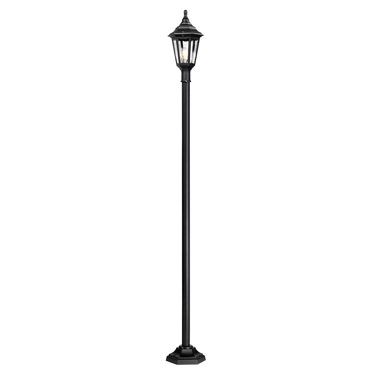 Elstead Lighting Lampadaire Kinsale · Noir · H 193 cm KINSALE-POST – Lampadaires