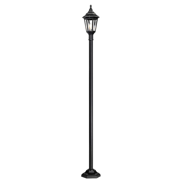 Elstead Lighting Lampadaire Kinsale · Noir · H 193 cm KINSALE-POST