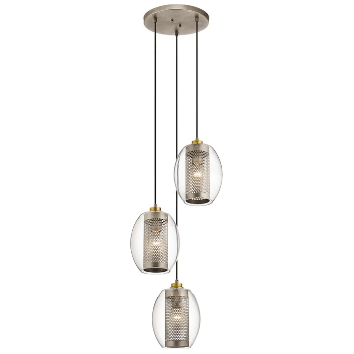 Kichler · Elstead Suspension Asher II 3 lumières KL-ASHER-3PC-AP