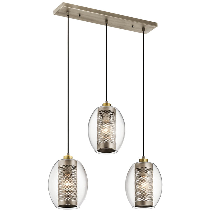 Kichler · Elstead Suspension Asher II 3 lumières KL-ASHER-3PR-AP