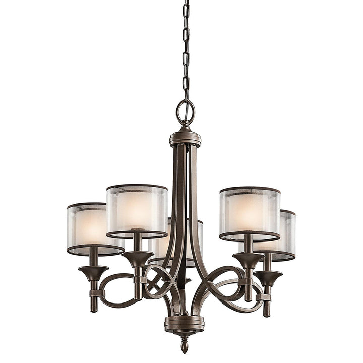 Kichler · Elstead Lustre Lacey 5 lumières · Bronze KL-LACEY5-MB