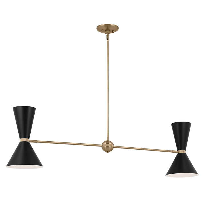 Kichler · Elstead Lustre Phix 4 lumières KL-PHIX-2-LINEAR-CBB